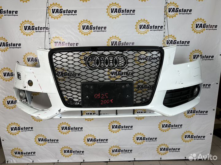Бампер передний Audi A4 B8 2008 дорестайлинг