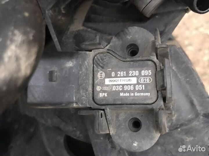 Впускной коллектор 1.6 шкода