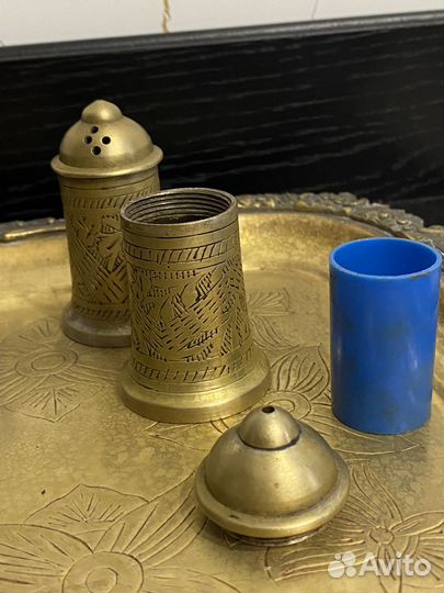 Набор для специй латунь