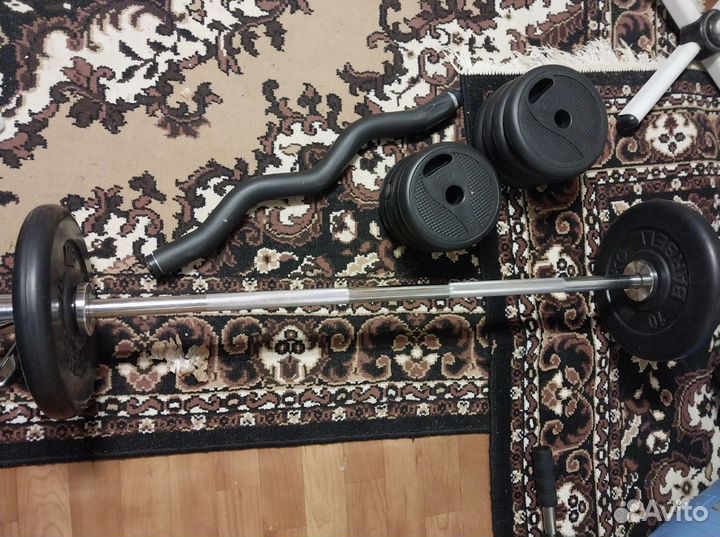 Штанга гриф блины