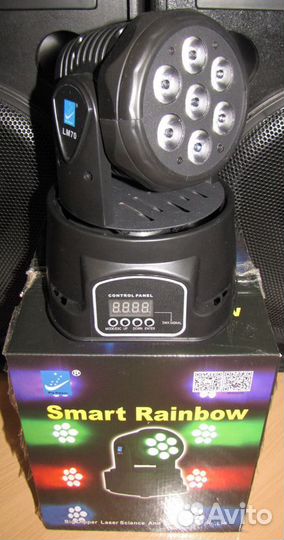 Головы Big Dipper LM-70 LED светомузыка Строб Mic