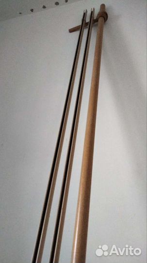 Карниз для штор деревянный б/у