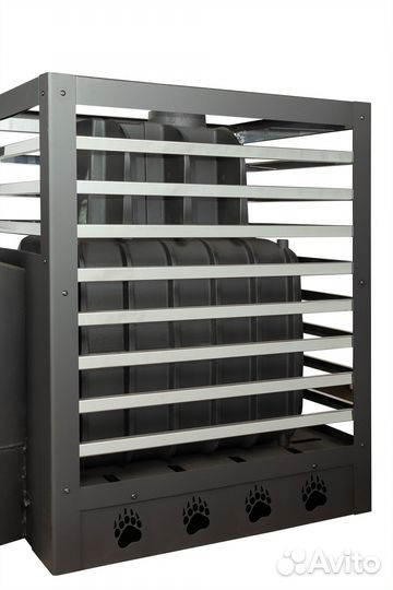 Печь Для Бани чугунная Медведь 30 «Хай-тек»