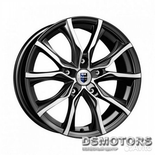 Диски Твист 7.5/17 5x105 ET38 d56.6 алмаз чёрный