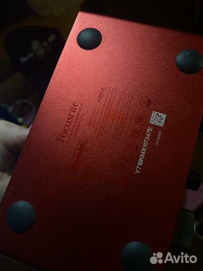 Звуковая карта focusrite