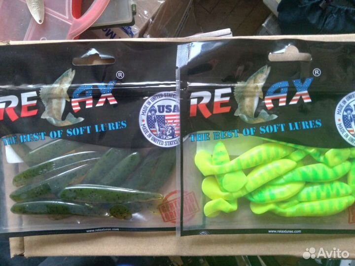 Силиконовые приманки Relax,YUM,Narval, Basara