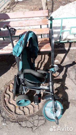 Детский трехколесный велосипед Berger запчасти