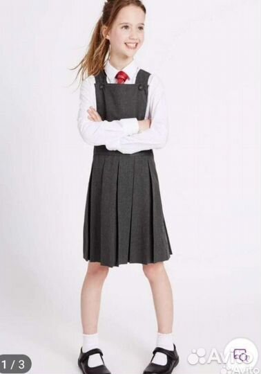 Школьный сарафан для девочки