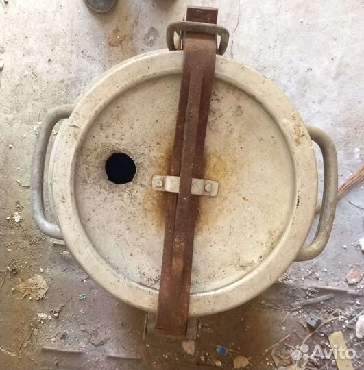 Фляга алюминиевая б /у