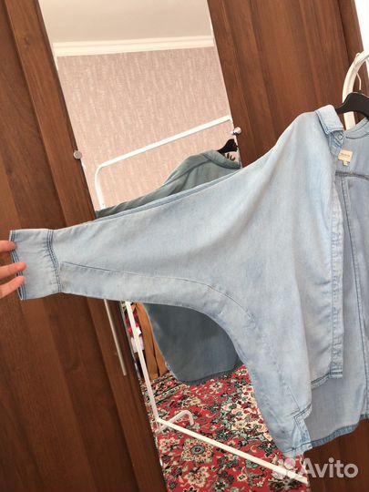 Джинсовая рубашка