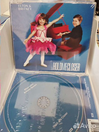 CD-сингл 1Elton John & Britney Spears - Hold Me