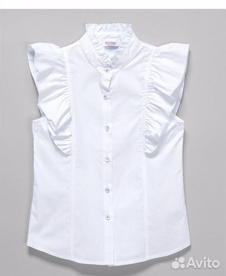 Блузка школьная новая 140