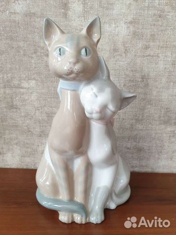 Статуэтка Влюблённые кошки Испания