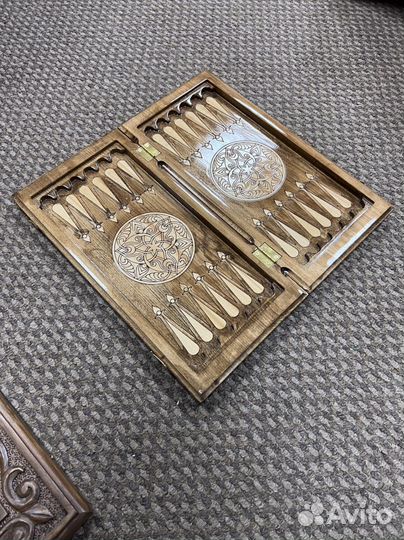 Шахматы нарды шашки 3 в 1