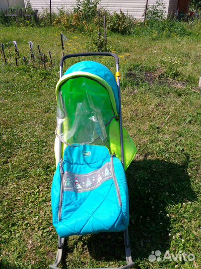 Детские санки коляска ника 7 8