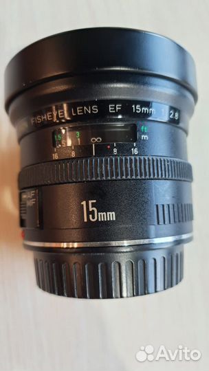 Объектив canon 15mm f 2.8 Fisheye
