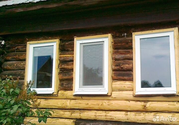 Пластиковые окна и двери на дачу, загородный дом