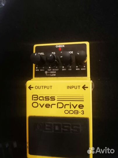 Басовая педаль boss odb-3