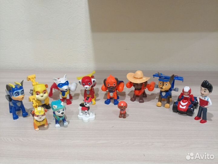 Игрушки щенячий patrol