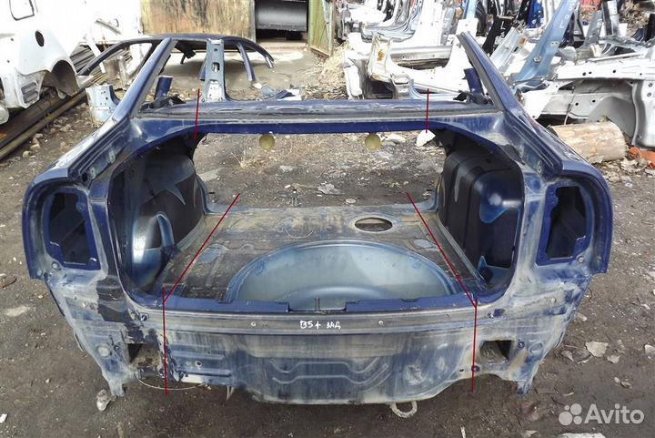 Панель задняя Фольксваген Пассат В5+