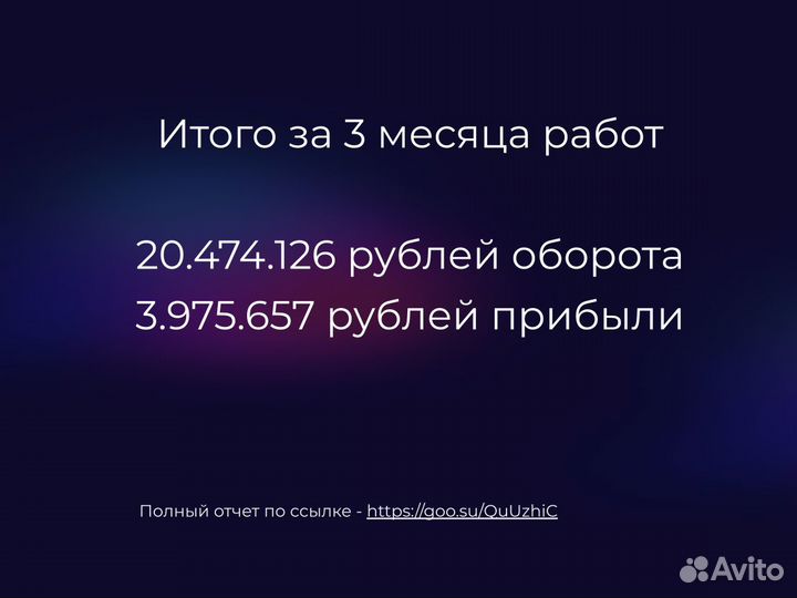 Готовый магазин одежды на wildberries