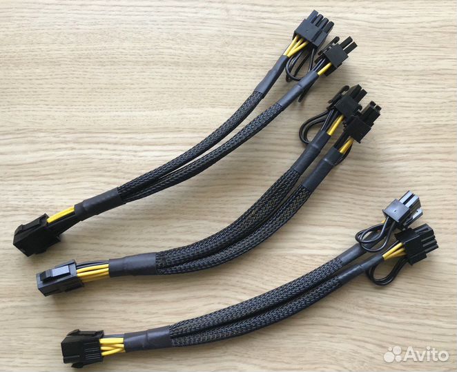 Кабель переходник для видеокарты 6 pin - 8 pin (2)