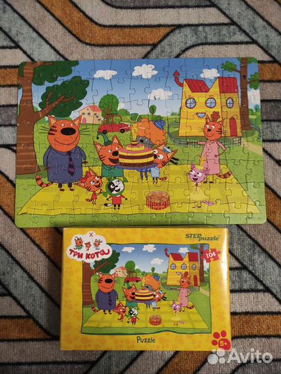 Набор пазлов, домино, лабиринт 3+