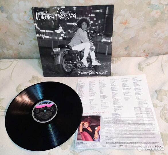 Whitney Houston I'm Your Baby Tonight 1990 Germ LP