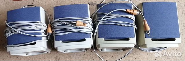 Колонки, акустика (4 штуки)