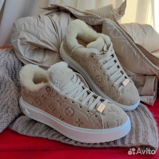 Кеды зимние Louis Vuitton