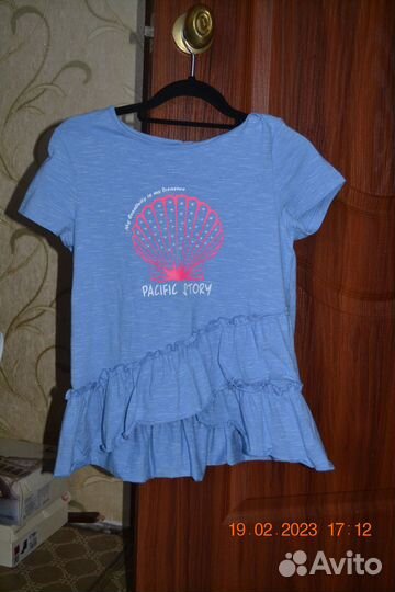 Футболка на девочку 152