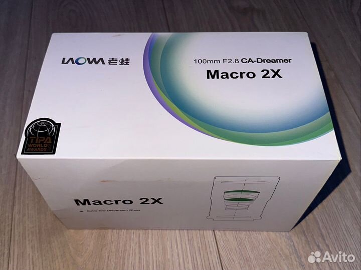 Объектив laowa macro 2x 100mm 2.8 sony e mount