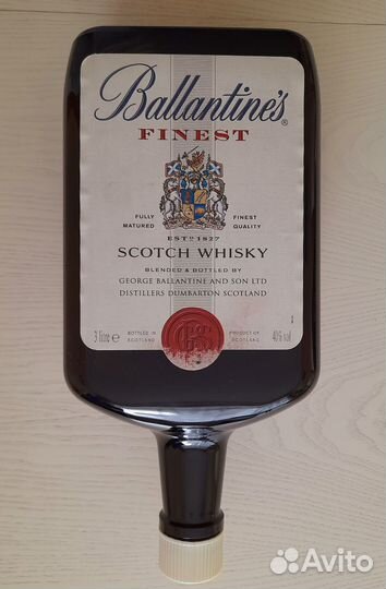 Бутылка 3 литра Ballantine's оригинал