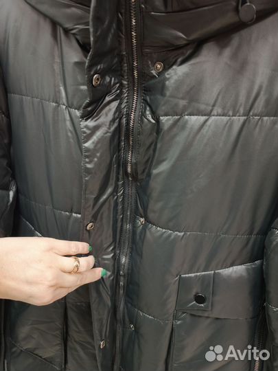 Пуховик женский зимний 50-52-54