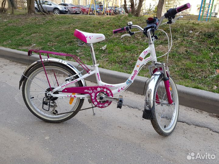 Велосипед для девочки novatrack 20