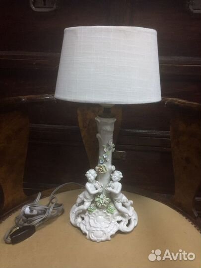 Лампа настольная ангелы
