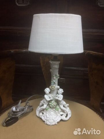 Лампа настольная ангелы