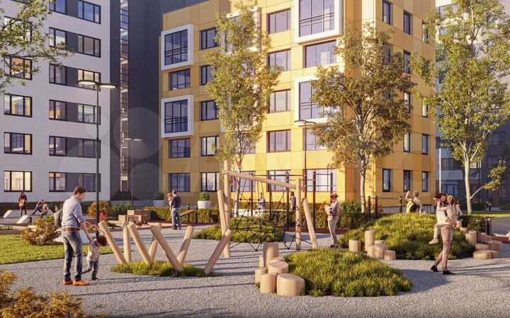 2-к. квартира, 52,1 м², 6/10 эт.