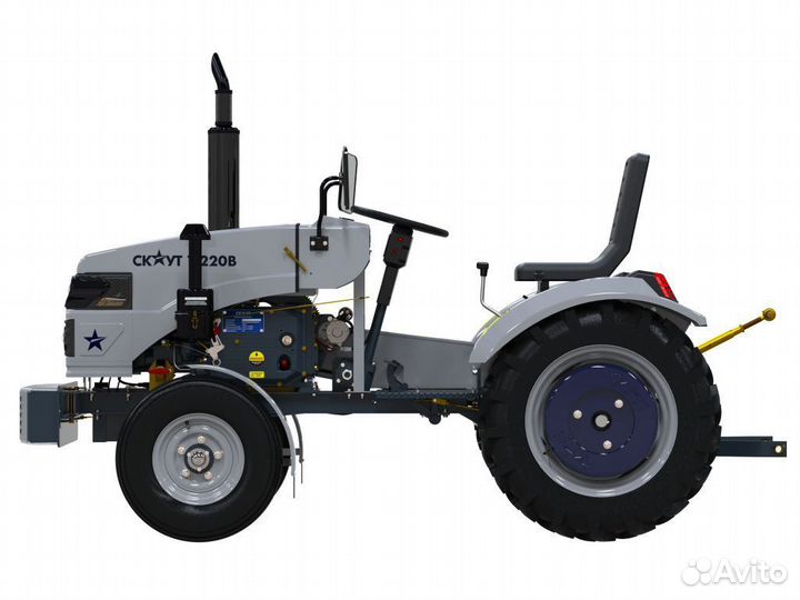 Мини-трактор СКАУТ Т-220B, 2023