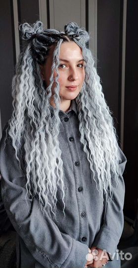 Дреды, косы, афролоконы