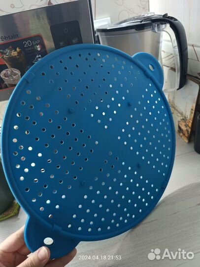 Крышка силиконовая для жарки от брызг