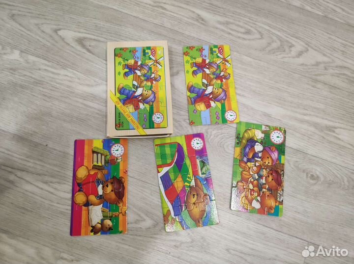 Деревянные пазлы