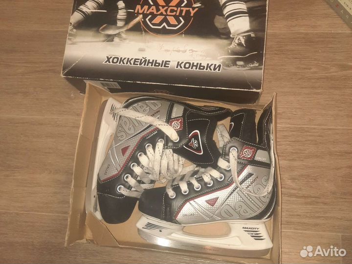 Коньки хоккейные maxcity dalls