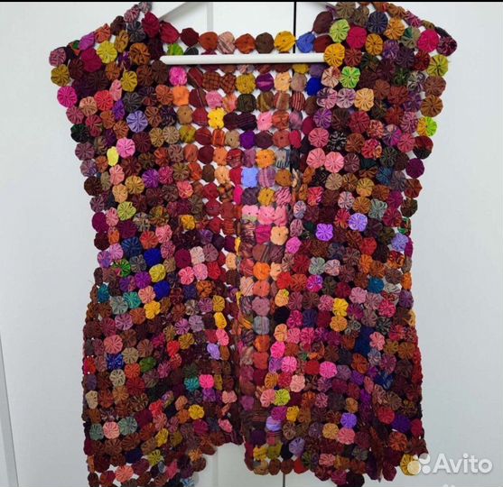 Жилетка женская ручная работа