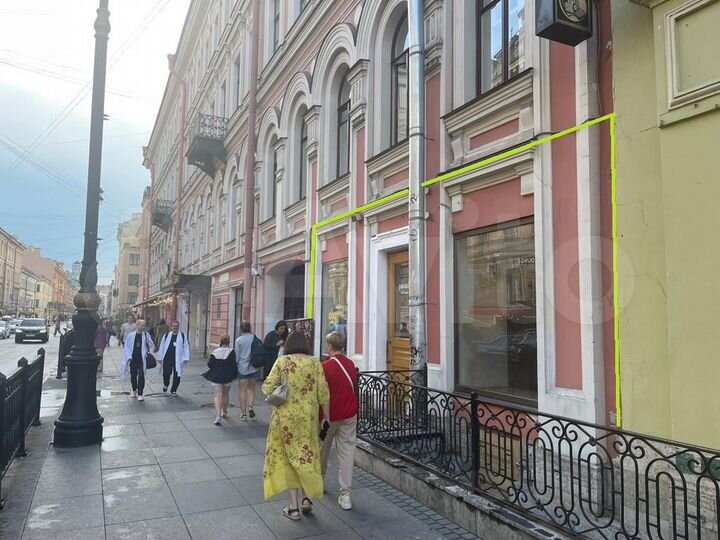 На Рубинштейна под ресторан 118.6 м²