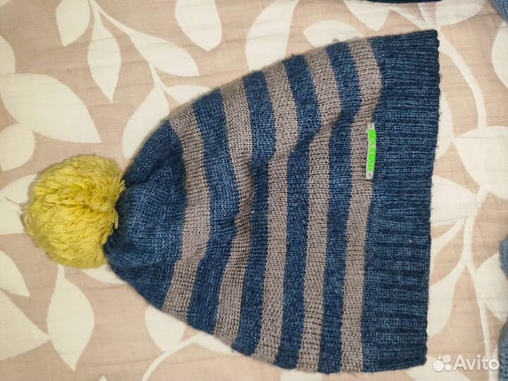 Шапки на мальчика 4-7 лет