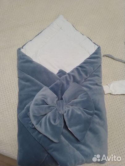 Конверт и костюм на выписку для новорожденного