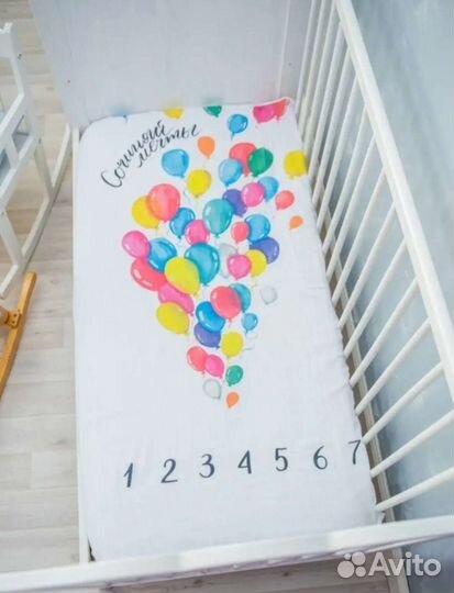 Муслиновая пеленка (фотопеленка) Mamsi