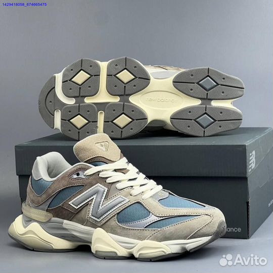 Кроссовки New Balance 9060 Gore-Tex (термо) (Арт.93319)