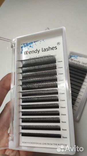 Ресницы для наращивания готовые пучки 3д /2d